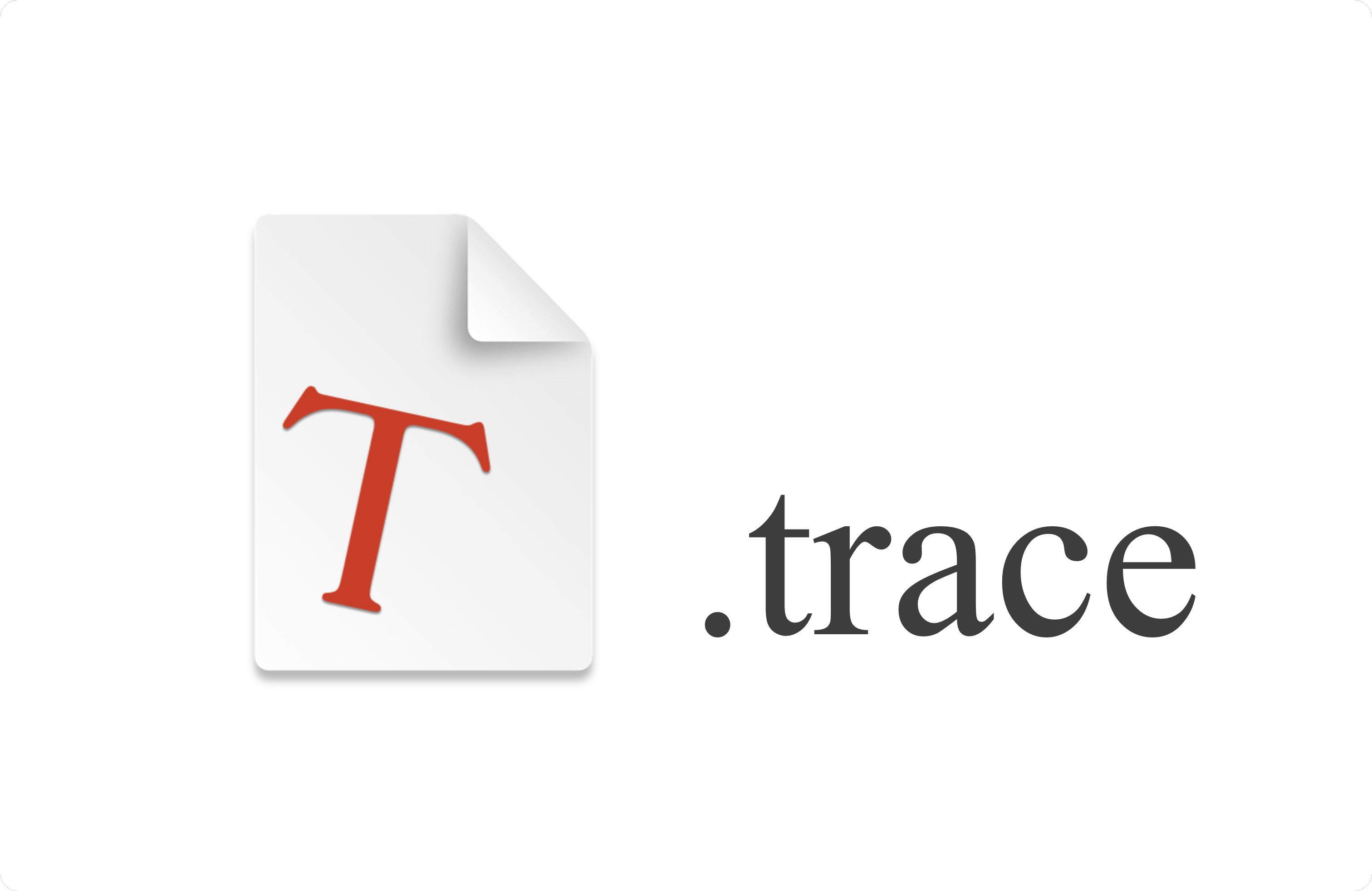 轻盈的 Tracé 纯文本文稿格式